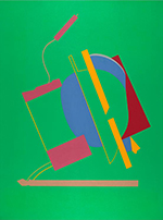 1998-1, Acrylic on Canvas, 48x36